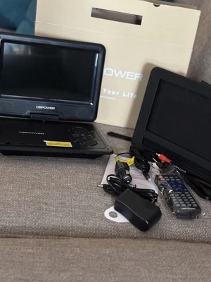 Portable DVD Player  11.5”Swivel Screen Car Travel DVD Player 5 Hours battery - Image 1 of 4
