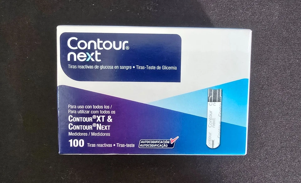 Tiras reactivas para Contour Next 100 unidades: CADUCIDAD EN 10/2026 - Imagen 1 de 1