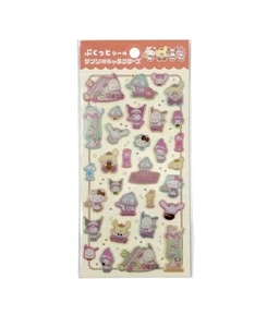 Foglio Adesivo 3D Puffy Personaggi Sanrio Daiso Giappone Hello Kitty Sanrio Decalcomanie - Foto 1 di 1