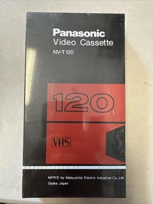 Panasonic Vhs 120 Blanco Nuevo Precintado Japón NV-T 120 Foto 1 de 4