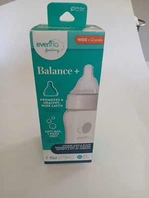 Evenflo Balance+ Wide Bottles 9oz 270 ml 1 count  - Image 1 of 4