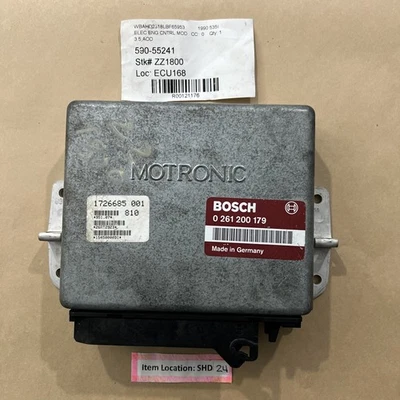 1989-1993 BMW 535i Engine Control Module ECM ECU 0 261 200 179 - Image 1 of 4