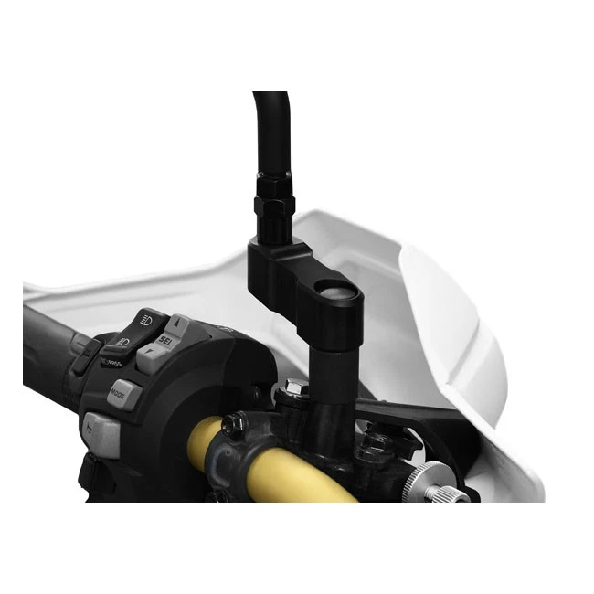 Extension Miroir Zieger Mod. # 7 Noir Pour Honda 04-07 CBR 1000 RR FIREBLADE - Photo 1/1