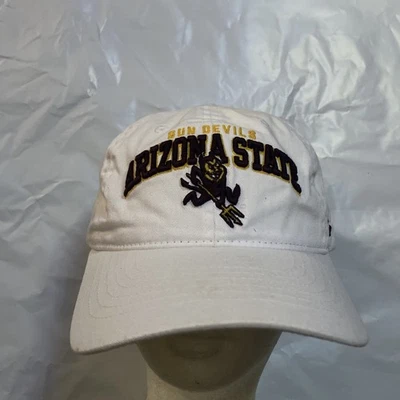Arizona State Sun Devils Hat Cap Flez Mens White NCAA Football Zephyr - Image 1 of 4