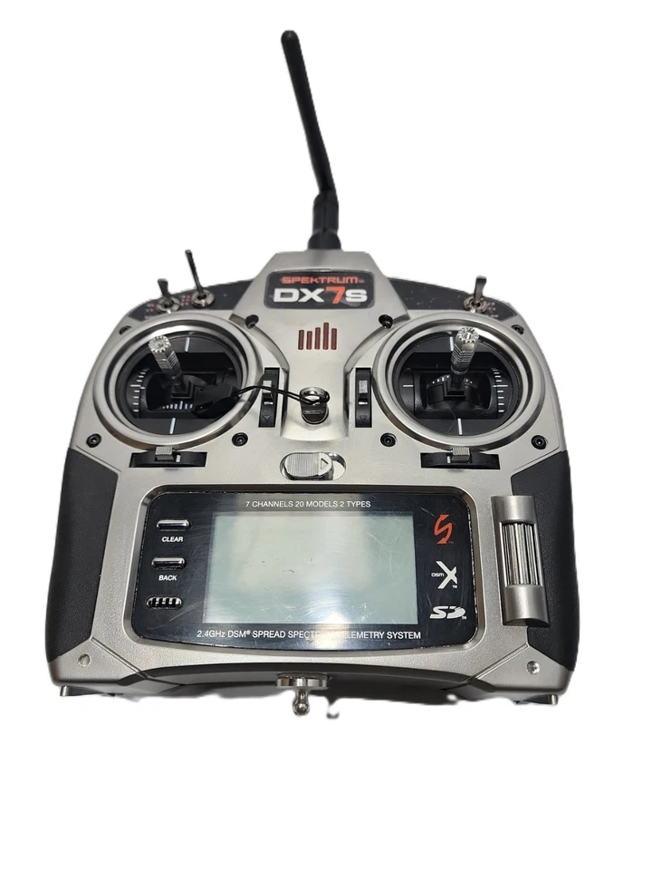 Spektrum DX7s DSMX 7CH RC Transmitter Radio Remote Only - Image 1 of 4