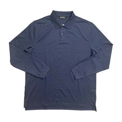 Polo de piqué de manga larga de algodón elástico calce clásico Member's Mark para hombre Foto 1 de 3