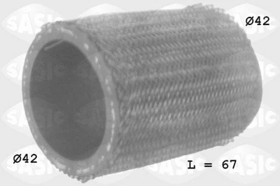 SASIC Ladeluftschlauch Schlauch Turbolader Abgasturbolader Ausgang 3330012 - Bild 1 von 2