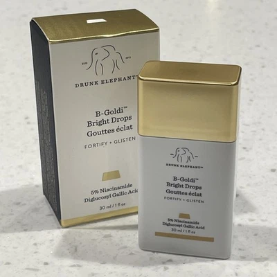 Drunk Elephant B-Goldi Bright Drops 30ml / 1oz NEW Sealed Niacinamide - Image 1 of 4