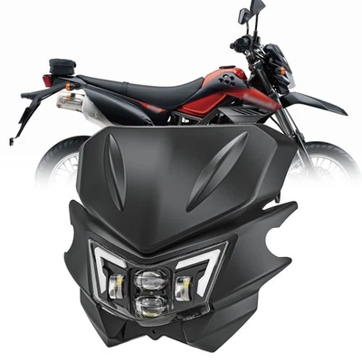 Faro LED con carenado para Kawasaki KLX250 KLX250S D-Tracker X250 2008-2019 Foto 1 de 4
