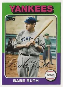 2010 Topps Update Babe Ruth Vintage Legends Collection New York Yankees VLC-31 - Picture 1 of 2