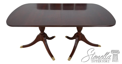 L59098EC: HENKEL HARRIS Model 2208 Dining Room Table ~ Mahogany Cover