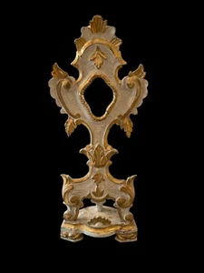 Reliquienschrein Monstranz Holz geschnitzt - Imagen 1 de 7