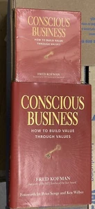 Conscious Business: How to Build Value Through Values - Kofman, Fred. Book & CD - Picture 1 of 2