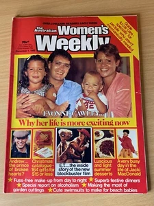 The Australian Women's Weekly Magazine December 1 1982 Evonne Goolagong Cawley - Picture 1 of 2