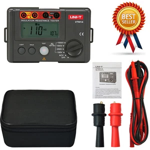 UNI-T UT501A 1000V Insulation Resistance Meter Tester Megohmmeter Voltmet - Picture 1 of 10