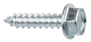Hex Washer Head Lag Screws 5/16 In x 2 1/2 In (7/16 Head) Full Thread Zinc Pl... - Picture 1 of 1