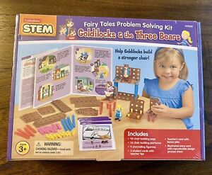 Lakeshore STEM Fairy Tales Problem Solving Kit- Goldilocks -NEW, Sealed