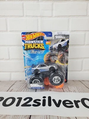 Monster Trucks Fast & Furious Nissan Skyline GT R (BBHNM76) Hot Wheels 2023 nuevo Foto 1 de 3