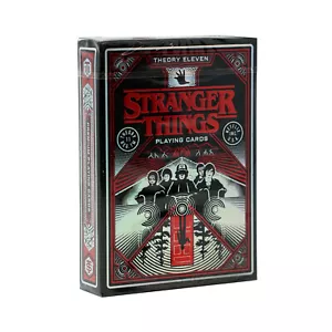 Tarjetas de juego oficiales de Stranger Things de Theory 11 - mazo de cartas de calidad hecho en EE. UU. - Imagen 1 de 5