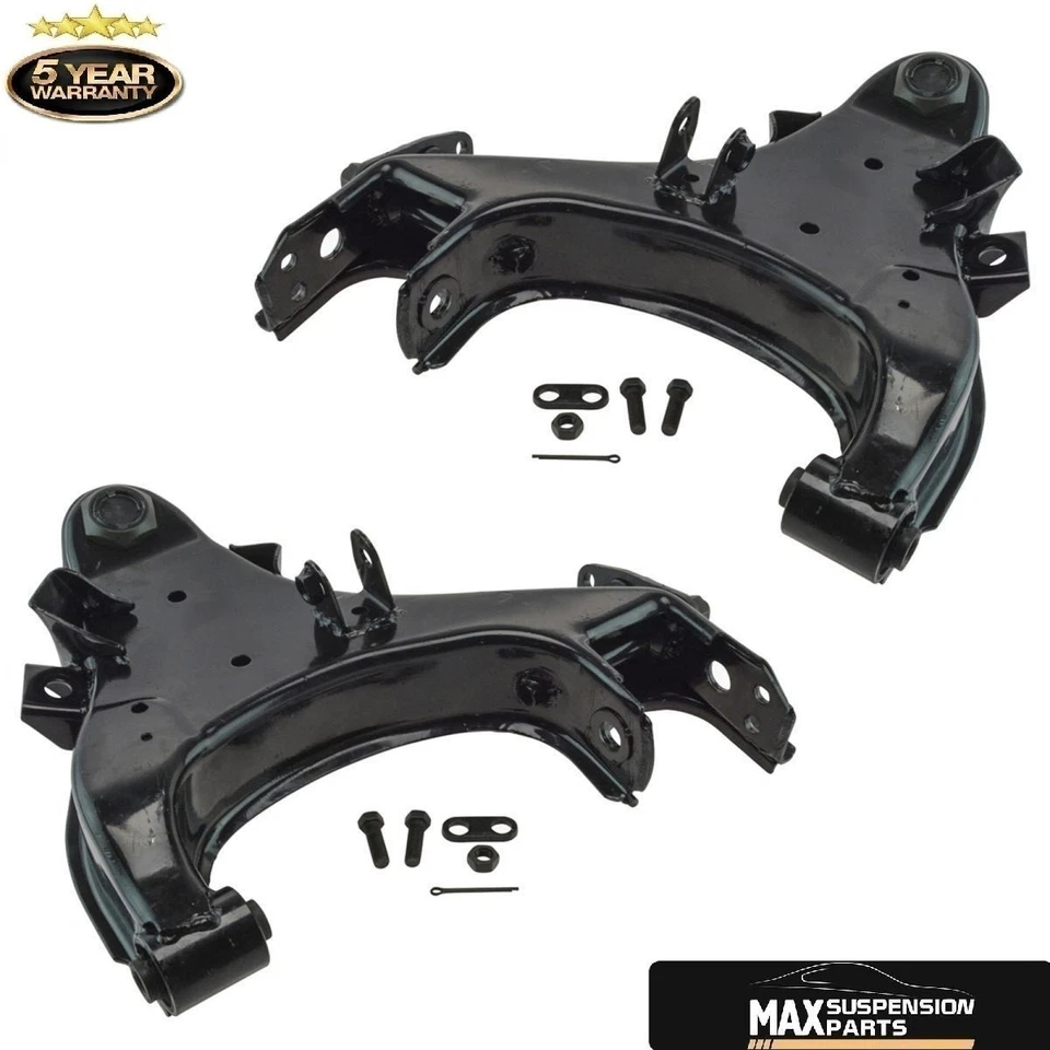 Fits For 00-04 Xterra 10-14 NP300 4x4 (2) Low Control Arm Bushings Ball Joint - Image 1 of 1