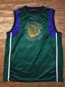 SAN ANTONIO Basketball by Players Express Collection Green Jersey Men XL - Picture 1 of 10