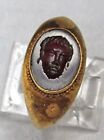 3rd ? 4th CENTURY BC ANCIENT GREEK GOLD DEMI-GOD CARVED INTAGLIO SEAL RING 