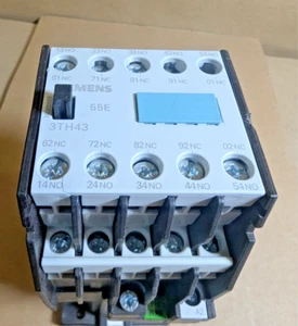 Siemens 3TH4355-0BB4 Steuerrelais, Gleichstrombetrieb, 24V, 5NO+5NC (Neu NB) - Bild 1 von 10