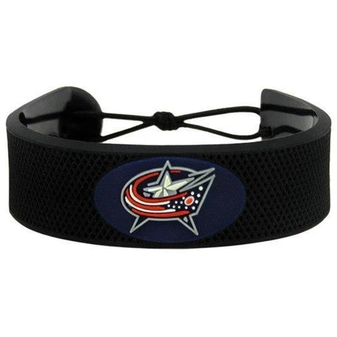 Columbus Blue Jackets Classic Hockey Bracelet [NEW] Puck Jewelry Necklace Wrist Cover
