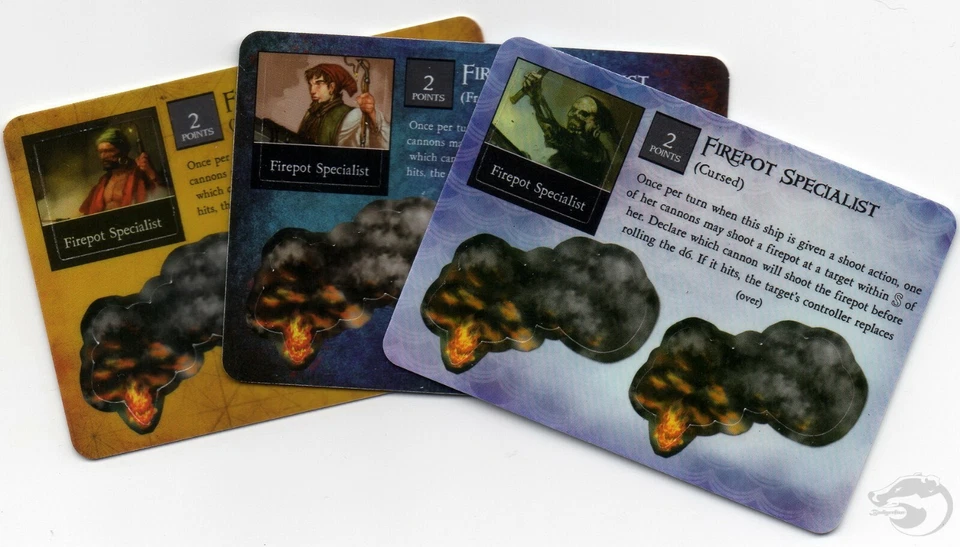 Wizkids Pirates Pocketmodel - Pirate Firepot Specialist (1 cards) - Image 1 of 1