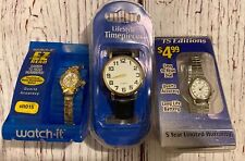 Lot Of 3 Women’s Watches Watch-It Lifestyle Timepieces TS Editions