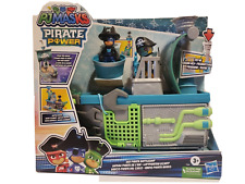 PJ Masks Sky Pirate Battleship Preschool Toy Vehicle Playset w/ 2 Action Figure