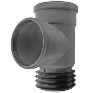 Steckabzweig DN 100 110  HT Abflussleitung Abwasser Abzweig Rohrabzweig Airfit - Bild 1 von 1