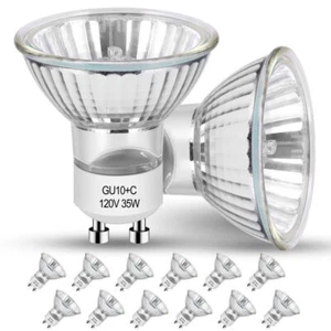 GU10 LED Dimmable Bulb 2700K Warm White Track Lighting Bulbs 4/8/12-Pack 120V - Picture 1 of 21