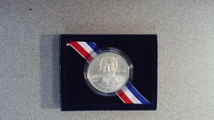 2009 $1 Louis Braille Bicentennial Silver Commemorative Box & COA - Picture 1 of 3