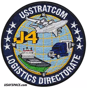 USAF USSTRATCOM -U S STRATEGIC COMMAND- J4 -LOGISTICS DIRECTORATE- VEL PATCH - Picture 1 of 2