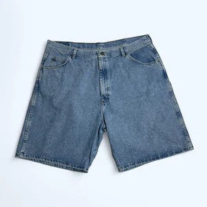 WRANGLER Vintage Premium Quality Light Blue Denim Shorts W40" - Picture 1 of 9