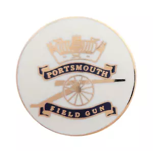 Portsmouth Field Gun Small Pin Badge - Foto 1 di 3