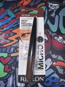 Revlon Colorstay Micro Easy Precision Liquid Liner, What The Fudge 302 (brown) - Picture 1 of 2