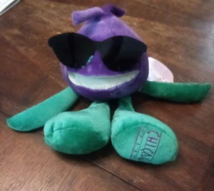 Vintage Chicago Place Plush 10” Chopper The Onion Wearing Shades With Tag 1988 - Picture 1 of 12