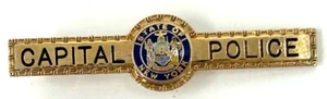 VINTAGE Retired Capital Police, NY Tie Clip - 2.5" - EXCELLENT!!! - Picture 1 of 7