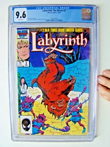Labyrinth The Movie #2 John Buscema Art David Bowie Jim Henson 1986 CGC 9.6 - Picture 1 of 5