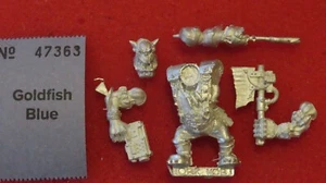 Games Workshop Warhammer 40k Orks Nob Leader Squad Ork Complete Metal WH40K GW - Picture 1 of 2