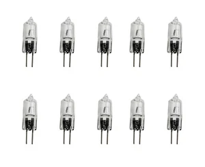 10pcs Philips JC 12V20W G4 clear light essential 2000hours lamp bulb - Picture 1 of 3