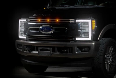 Kit de luces de parrilla LED estilo Raptor 2017-2019 Ford Super Duty - F250, F350, F450 Foto 1 de 3