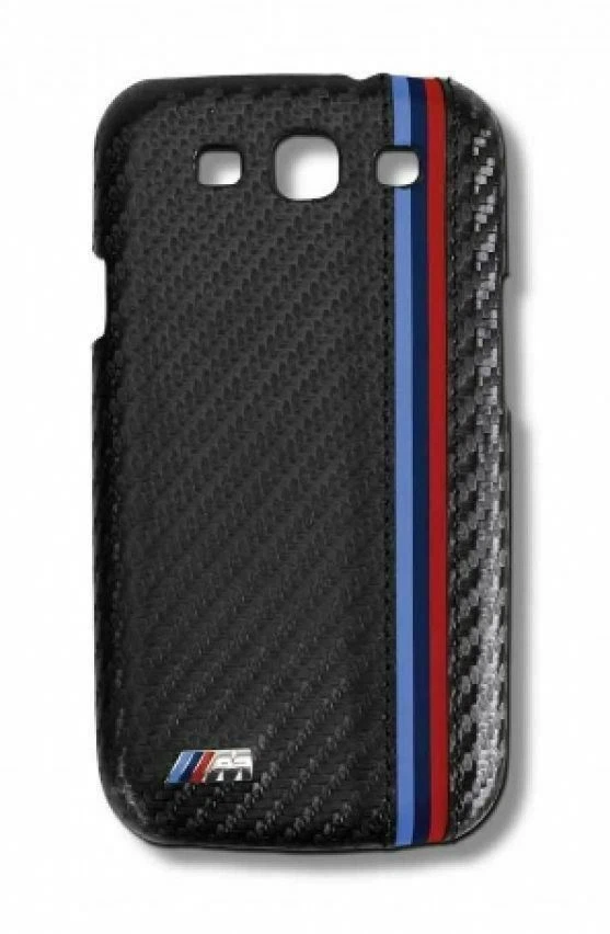 Funda rígida para teléfono BMW MTec Samsung Galaxy S3 genuina OEM de fábrica M fibra de carbono  Foto 1 de 4