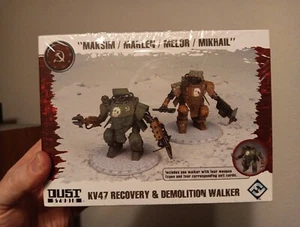 Dust Tactics SSU KV47 Recovery & Demolition Walker Maksim Marlen Melor Mikhail - Picture 1 of 2