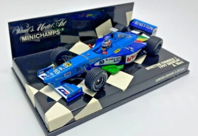 Benetton Formula 1 #10 1999 Renault Showcar Wurz Minichamps 430990080 1:43 3333P - Image 1 of 2