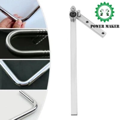 Piegatrice manuale piegatrice manuale mini piegatrice universale barra piatta asta 0-180° - Immagine 1 di 4