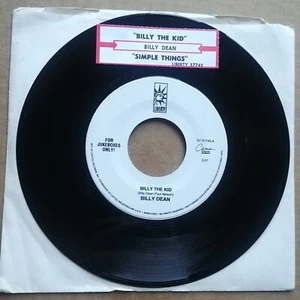 BILLY DEAN Billy The Kid 45 7" COUNTRY Record Vinyl Liberty Records - Picture 1 of 2