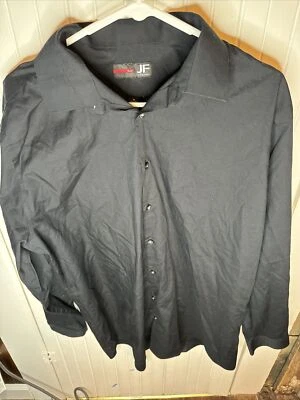 J Ferrari Button Up Long Sleeve Stretch Slim Coolmax Shirt XL - Image 1 of 3
